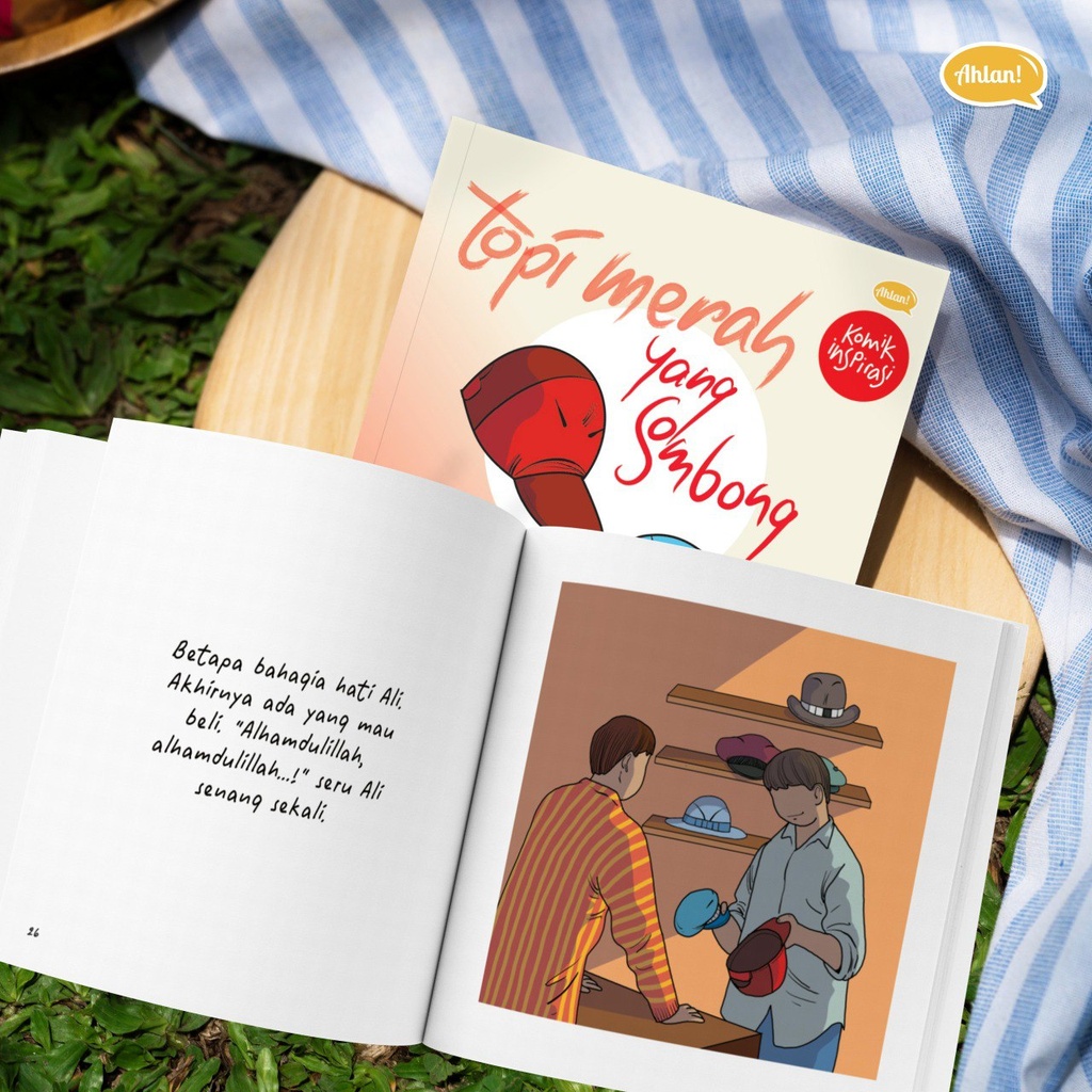 Topi Merah Yang Sombong + Bonus Pembatas Buku