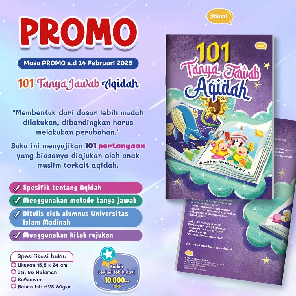 101 Tanya Jawab Aqidah, Ahlan