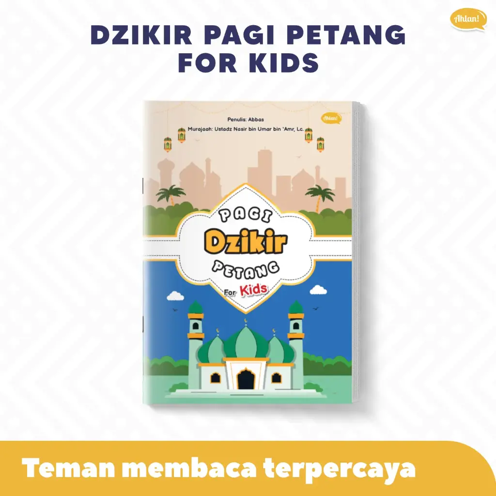 Bonus Dzikir Pagi Petang For Kids (Warna Coklat)