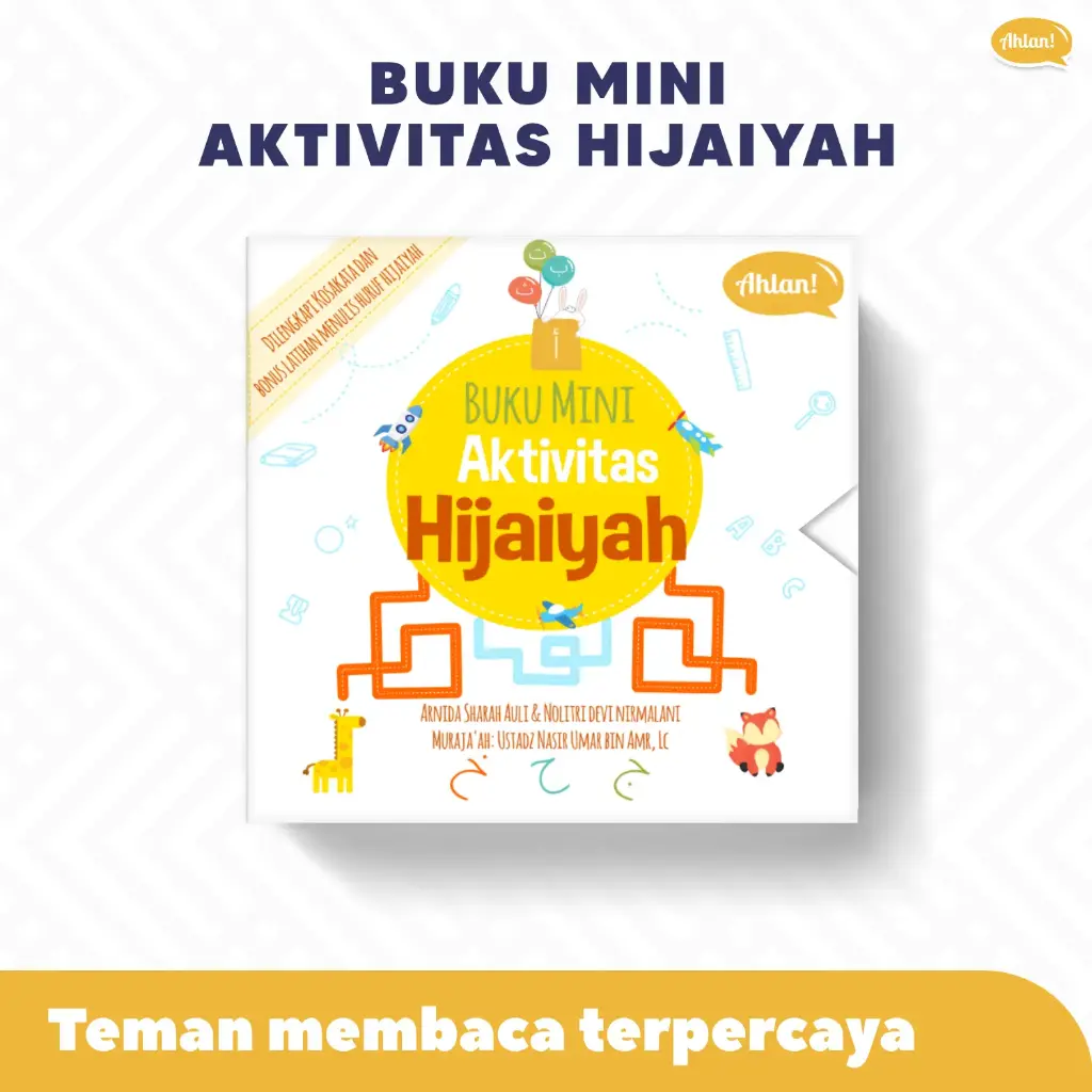 Buku Mini Aktivitas Hijaiyah Box