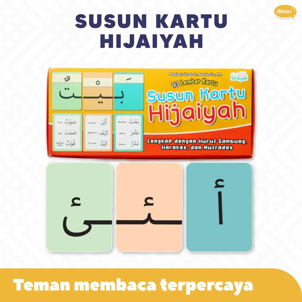 Promo November: Susun Kartu Hijaiyah
