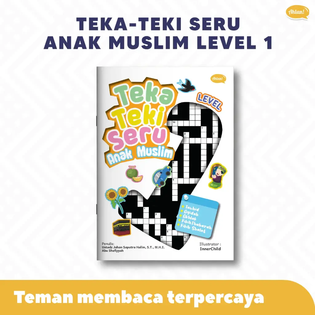Teka-Teki Seru Anak Muslim Level 1, (Cetakan 2)