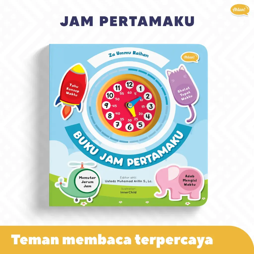 Buku Jam Pertamaku (Boardbook)