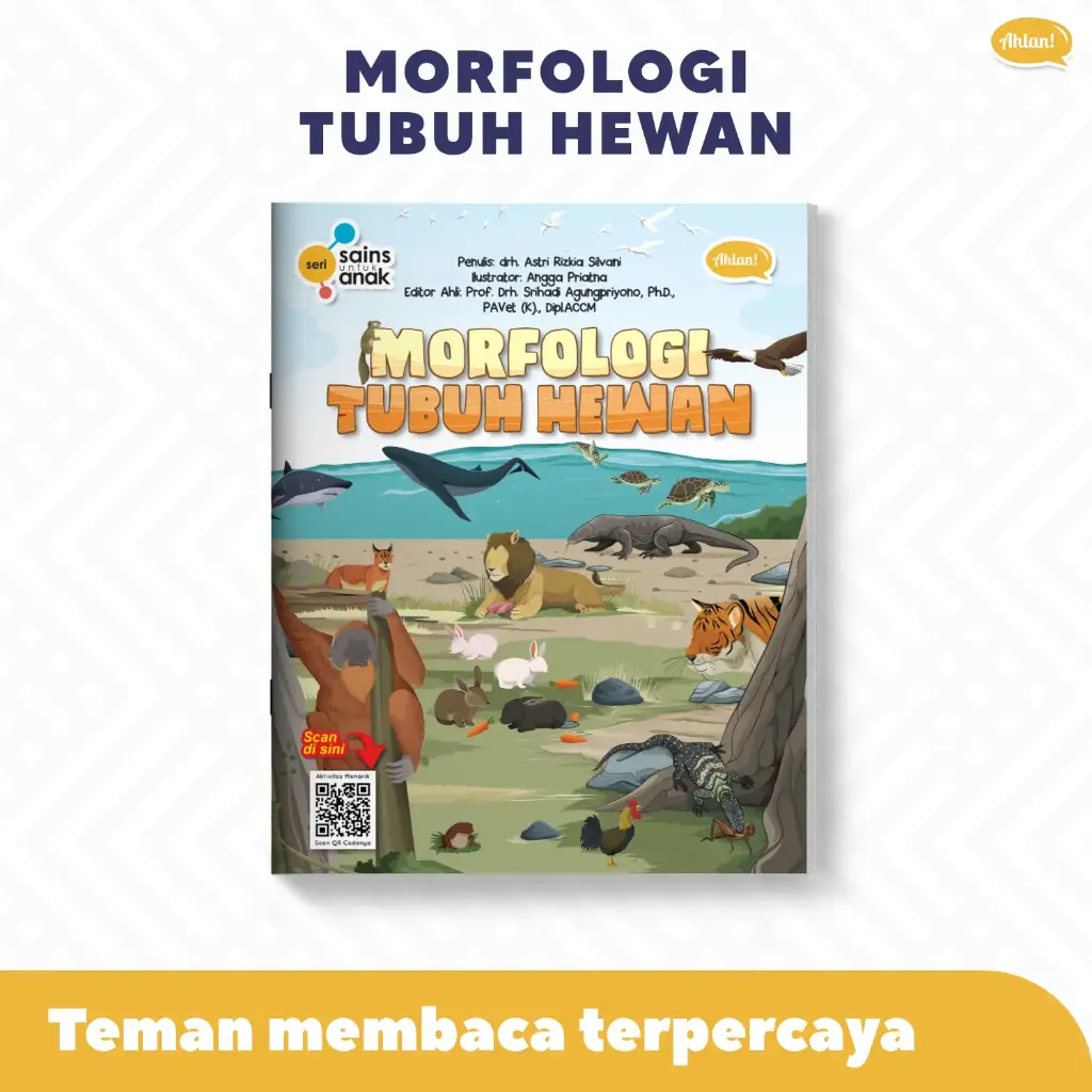 Seri Sains Anak: Morfologi Tubuh Hewan