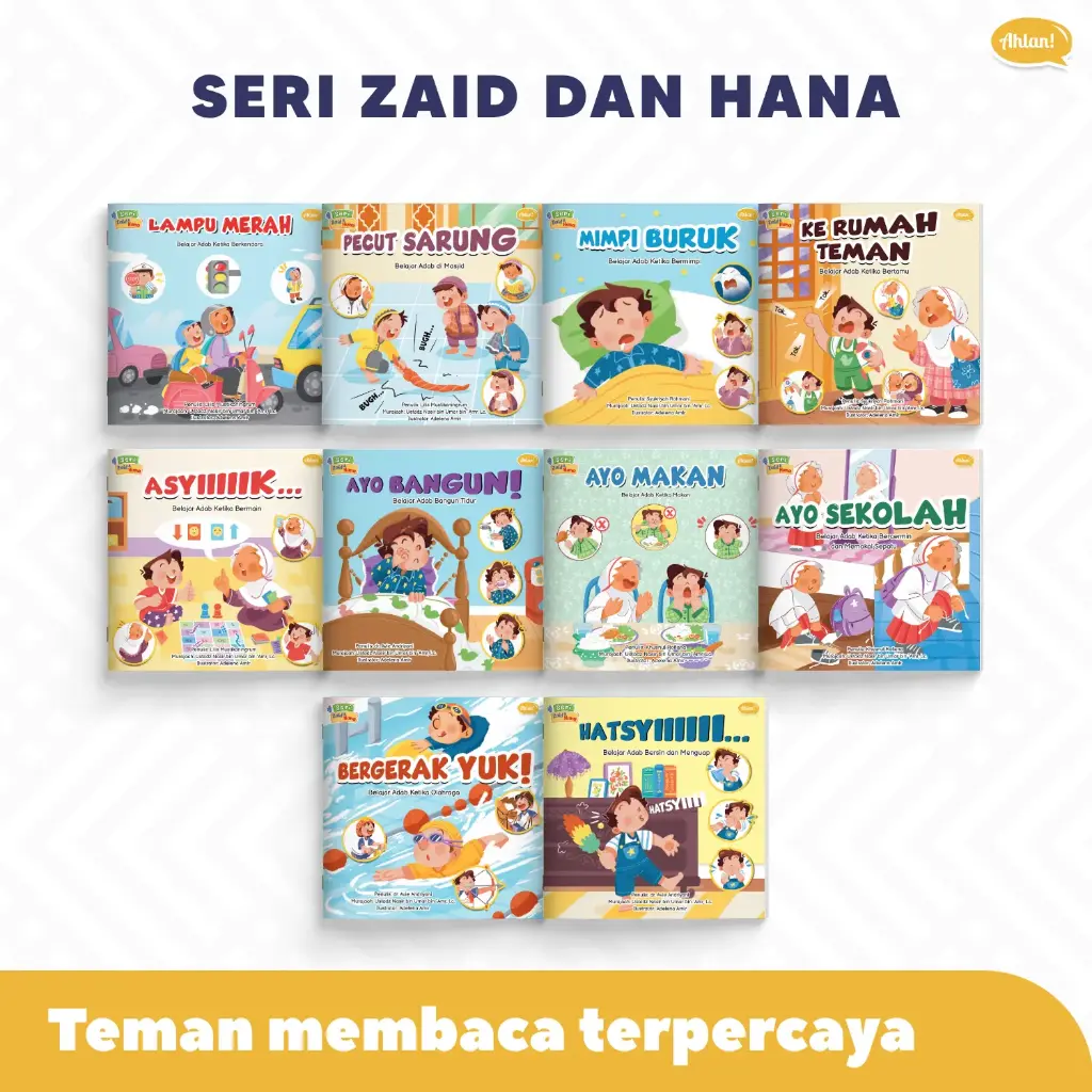 Seri 1 Zaid dan Hana, (Set)