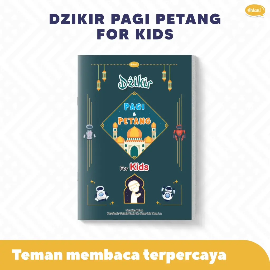 Dzikir Pagi Petang For Kids (Warna Navy)