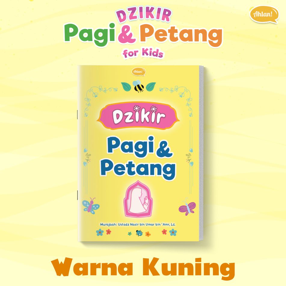 Bonus Dzikir Pagi Petang For Kids (Warna Kuning)
