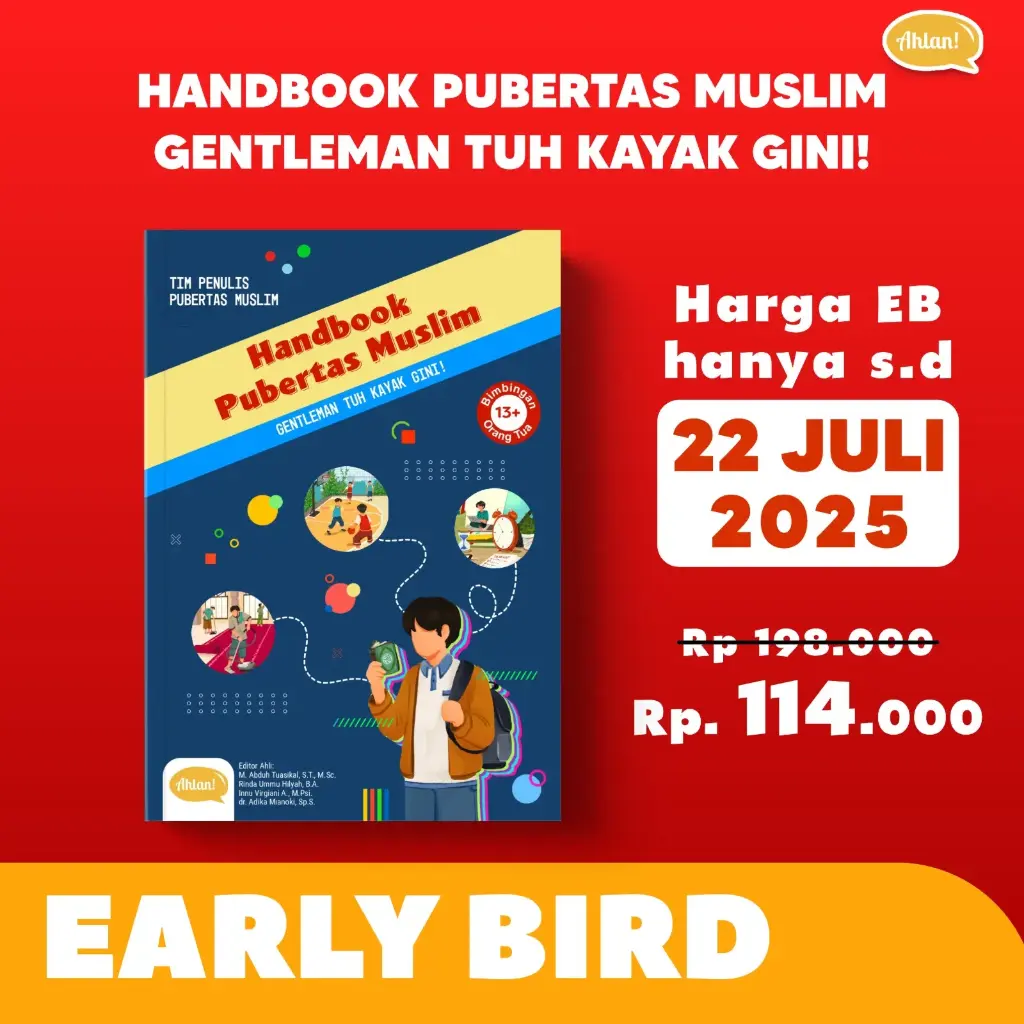 [EB] Handbook Pubertas Muslim Gentleman Tuh Kaya Gini! + Bonus Buku Baligh di Pesantren (Cetakan Ke-4)