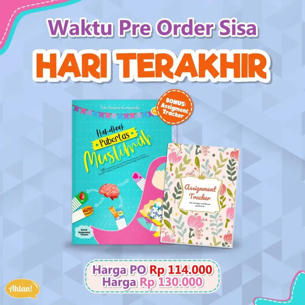 Handbook Pubertas Muslimah + Bonus Assigment Tracker
