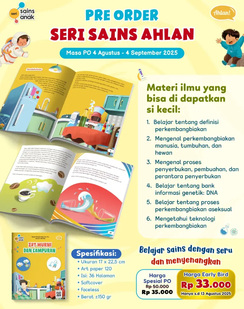 [EB] Seri Sains Anak: Zat Murni dan Campuran
