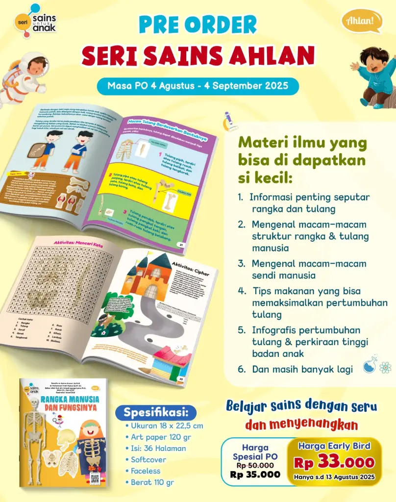 [EB] Seri Sains Anak: Rangka Manusia Dan Fungsinya
