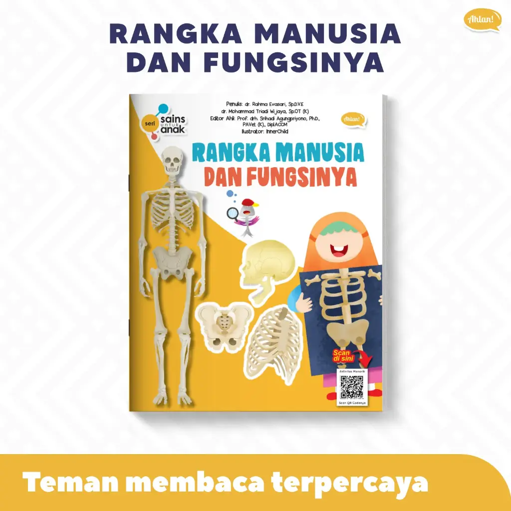 Seri Sains Anak: Rangka Manusia dan Fungsinya