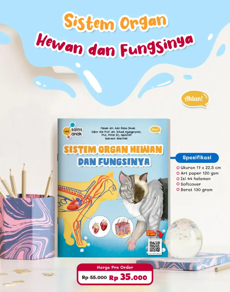 [PO] Seri Sains Anak: Sistem Organ Hewan Dan Fungsinya