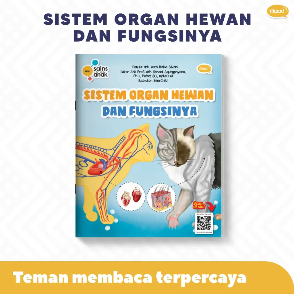 Seri Sains Anak: Sistem Organ Hewan dan Fungsinya