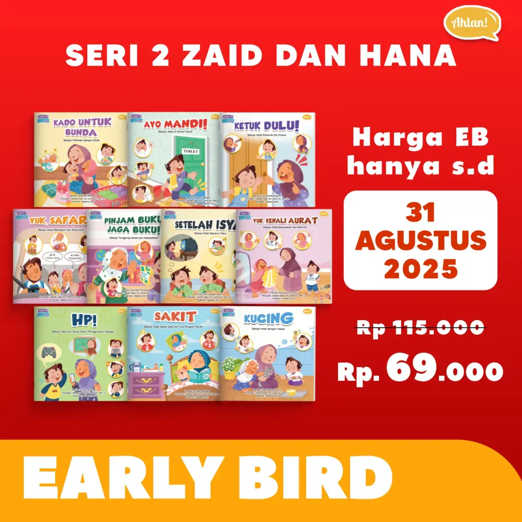 {EB} Seri 2 Zaid dan Hana (Set)