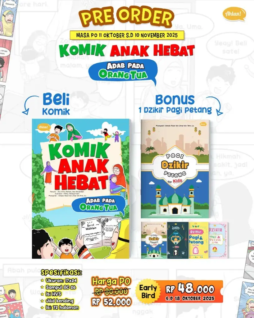 {EB} Komik Anak Hebat: Adab Pada Orang Tua