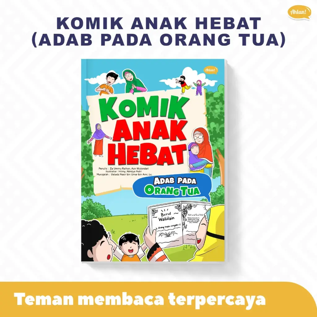 {PO} Komik Anak Hebat: Adab Pada Orang Tua