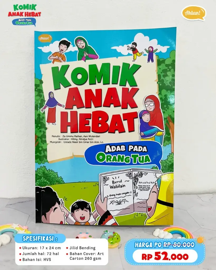 {PO} Komik Anak Hebat: Adab Pada Orang Tua