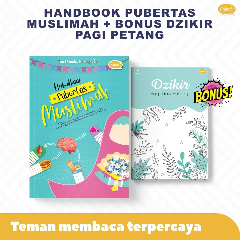 Handbook Pubertas Muslimah + Bonus Dzikir Pagi Petang, (Cetakan Ke-8)