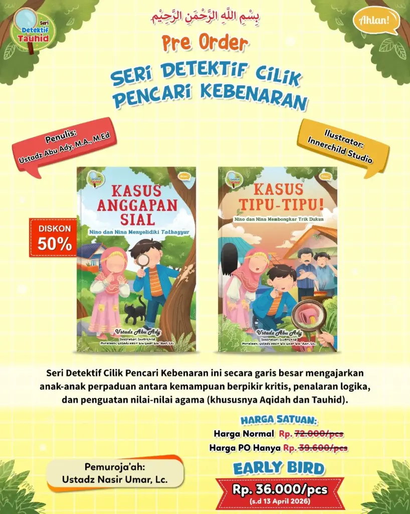 [Early Bird] Seri Detektif Tauhid: Kasus Tipu-Tipu
