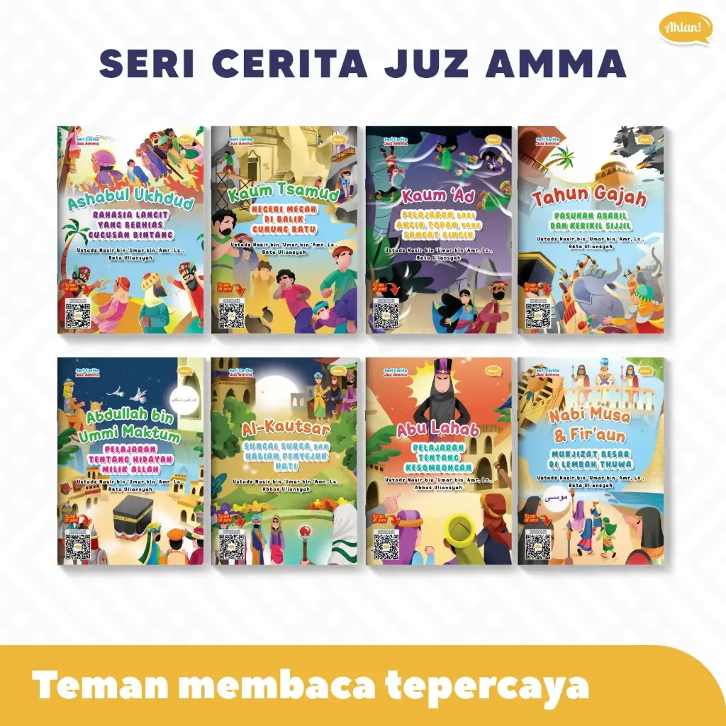 Seri Cerita Juz Amma (1 set 8 Buku)
