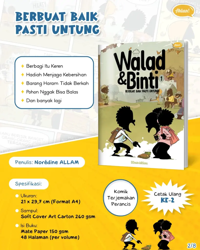 Komik Walad dan Binti Vol 1: Berbuat Baik Pasti Untung