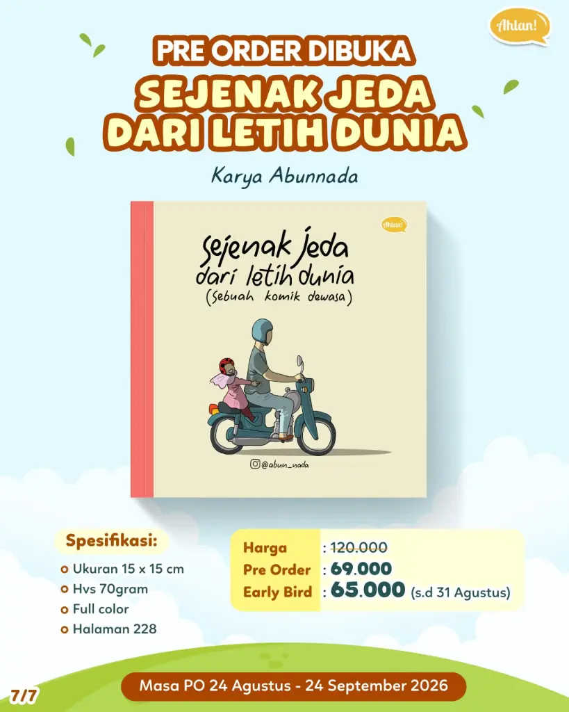 {Early Bird} Sejenak Jeda Dari Letih Dunia