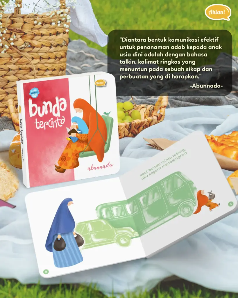 {Early Bird} Seri Talqin Akhlak: Bunda Tercinta (Boardbook)