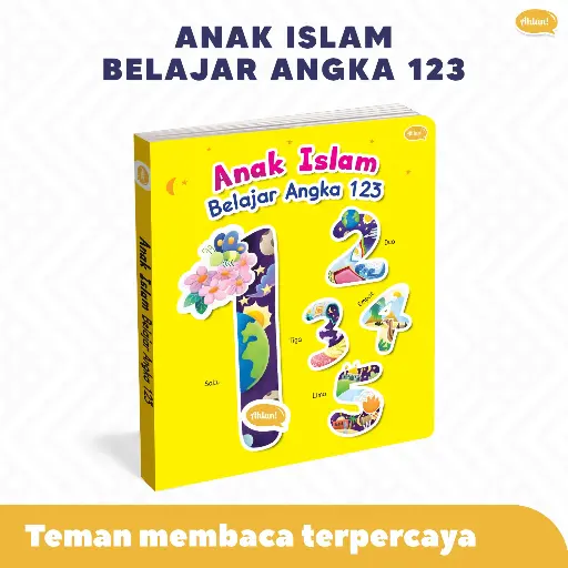 Anak Islam Belajar Angka 123 (Boardbook), Ahlan
