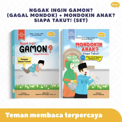 Nggak Ingin GAMON? (Gagal Mondok) + MONDOKIN ANAK? Siapa Takut! (Set)