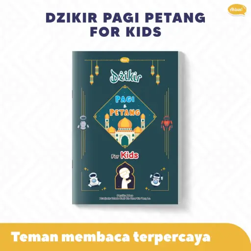 Dzikir Pagi Petang For Kids (Warna Navy)