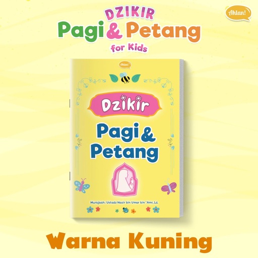 Bonus Dzikir Pagi Petang For Kids (Warna Kuning)