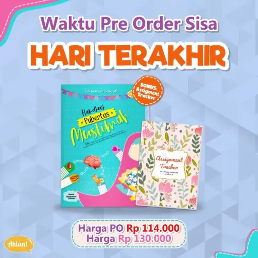 Handbook Pubertas Muslimah + Bonus Assigment Tracker