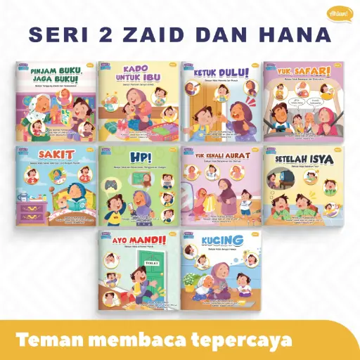 Seri 2 Zaid dan Hana (set)