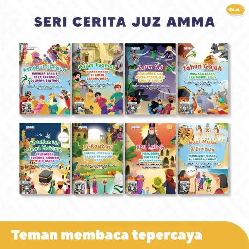 Seri Cerita Juz Amma (1 set 8 Buku)